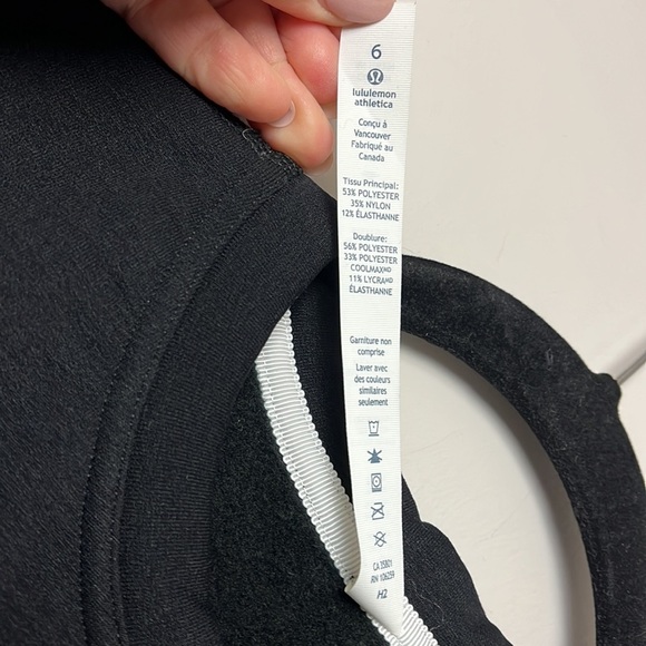 Lululemon peplum fleece pullover - Picture 6 of 8
